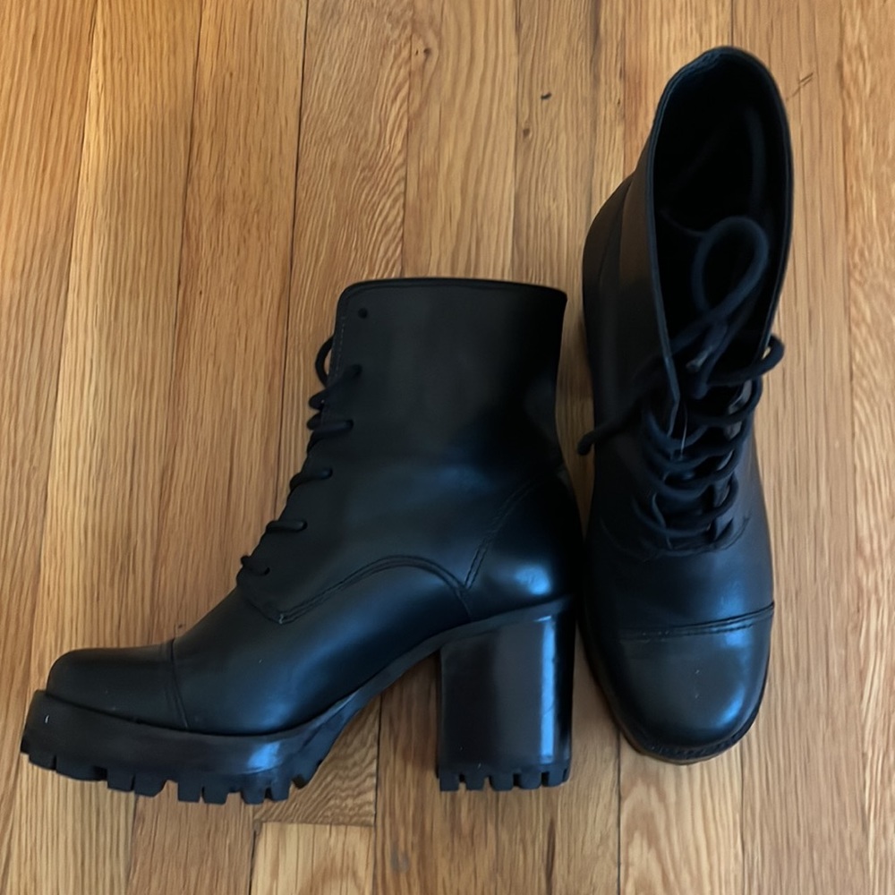 Schutz Black Combat Booties - image 2